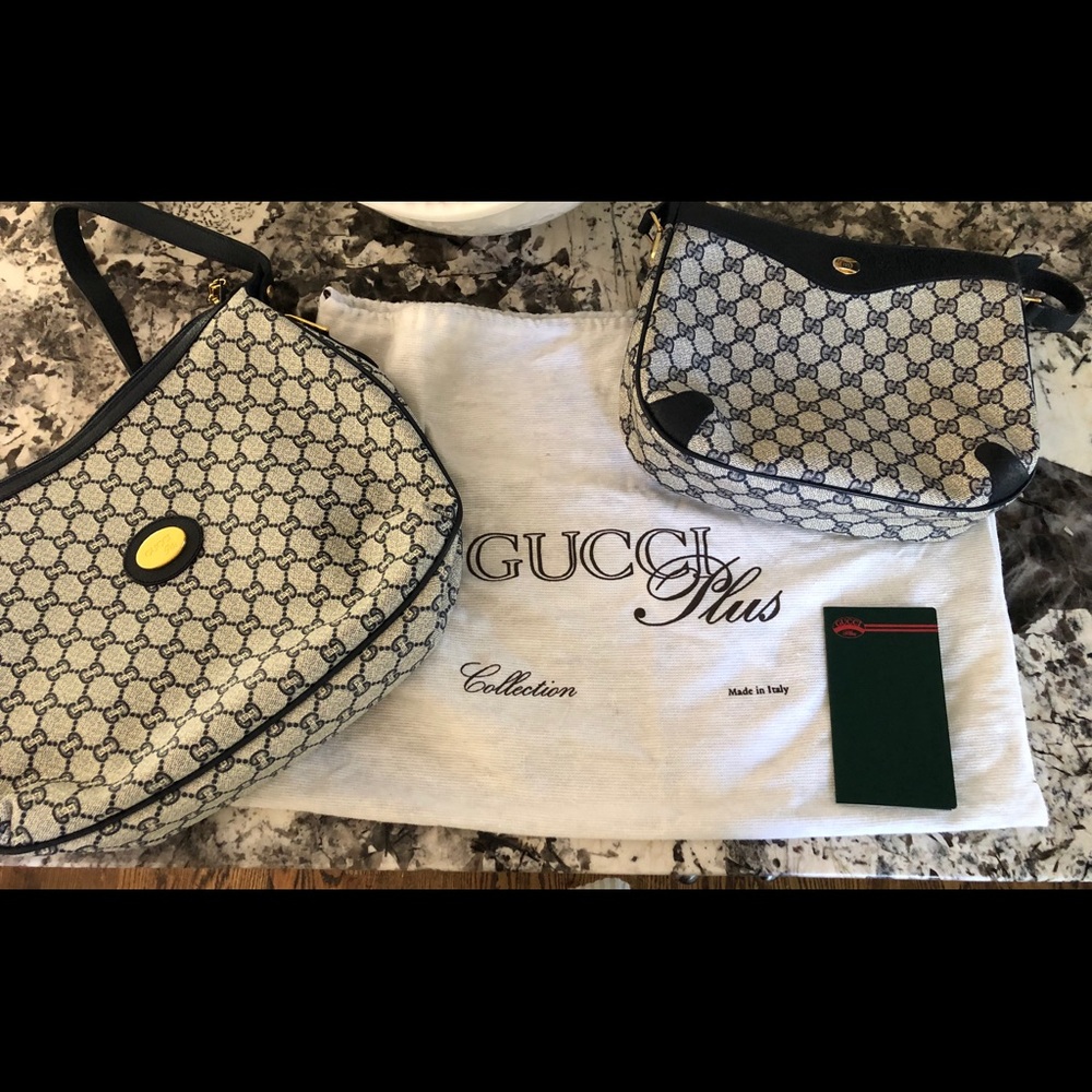 Authentic vintage Gucci purses